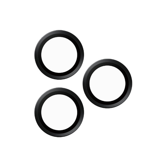 PanzerGlass - Kameralencse Védőburkolat Hoops - iPhone 16 Pro és 16 Pro Max, fekete