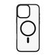 Tok HardCase MagSafe-fel - iPhone 16 Pro Max, fekete, PanzerGlass