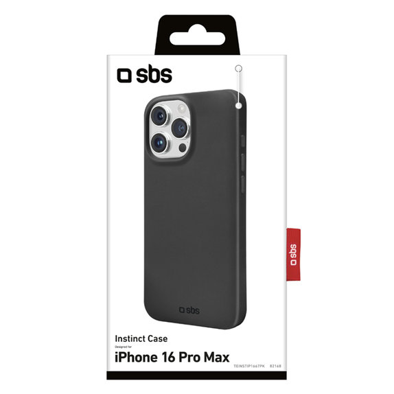 SBS - Tok Instinct - iPhone 16 Pro Max, fekete