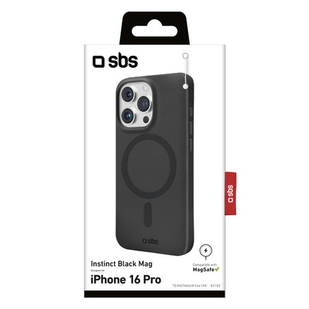 SBS - Tok Instinct Mag - MagSafe - iPhone 16 Pro, fekete