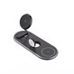 FixPremium - Töltőállvány Qi2-vel - iPhone, Apple Watch és AirPods, fekete