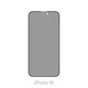 FixPremium Privacy Anti-Spy Glass - Edzett üveg - iPhone 16