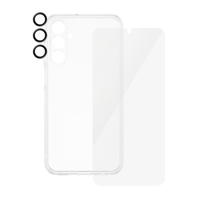 Bundle kameralencse-védő + UWF edzett üveg + TPU tok Samsung A15 5G készülékhez, SAFE