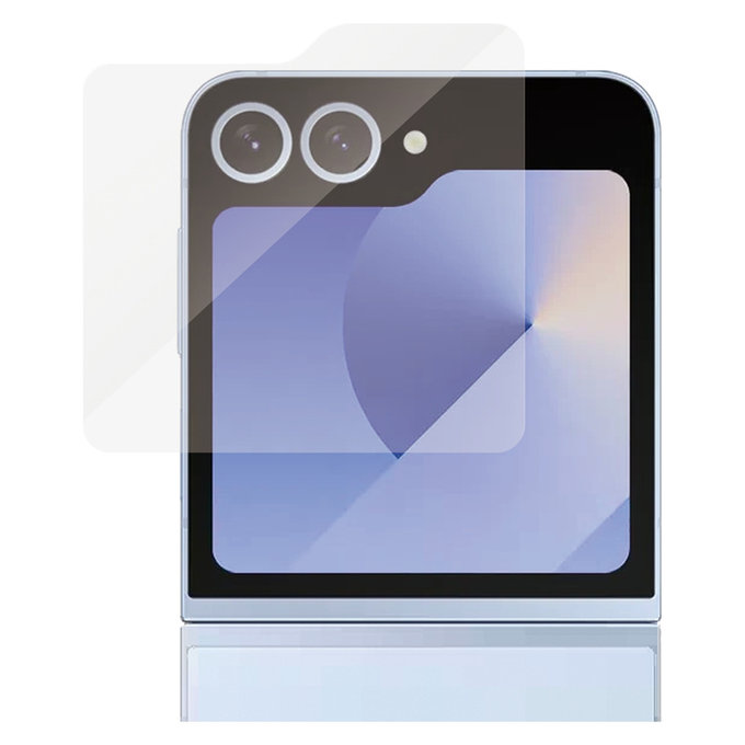 Edzett üveg Classic Fit Samsung Galaxy Z Flip6 készülékhez, Átlátszó, PanzerGlass