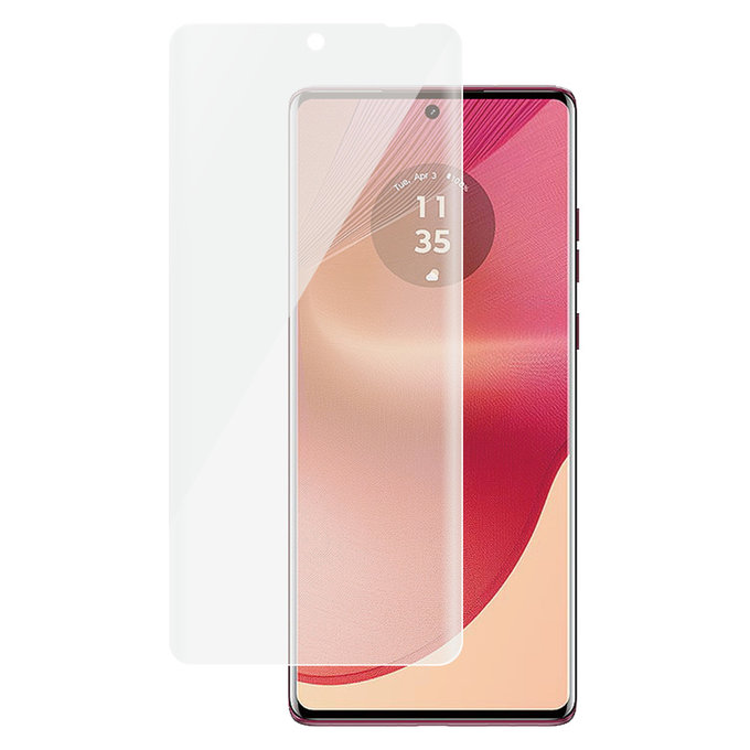 Edzett üveg UWF Motorola Moto G85 5G/Edge 50 Fusion készülékhez, Fekete, SAFE by PanzerGlass