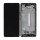 Samsung Galaxy A73 A736 - LCD Kijelző + Érintőüveg + Keret (Black) TFT