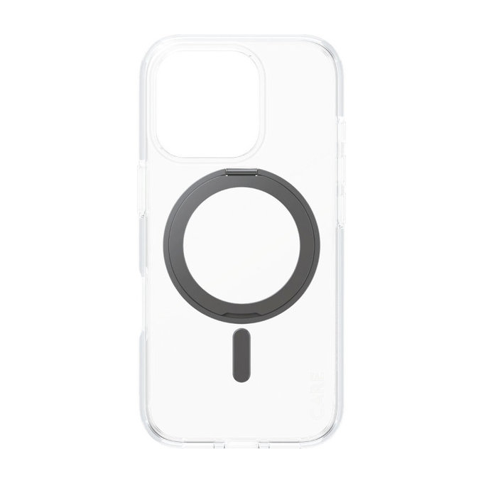 Kickstand tok MagSafe támogatással iPhone 16 Pro készülékhez, Fekete, CARE