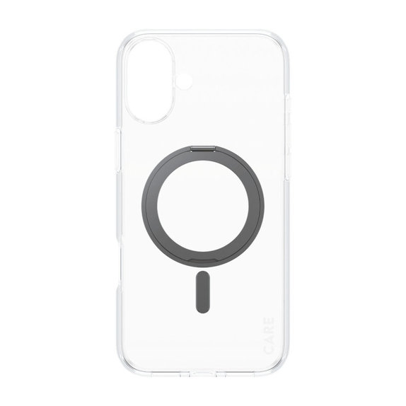 Kickstand tok MagSafe támogatással iPhone 16 Plus készülékhez, Fekete, CARE