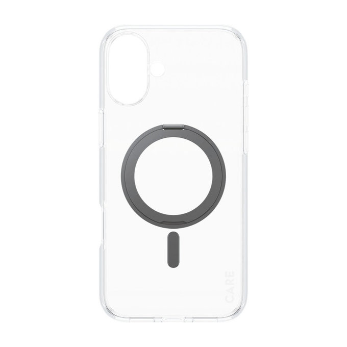 Kickstand tok MagSafe támogatással iPhone 16 Plus készülékhez, Fekete, CARE