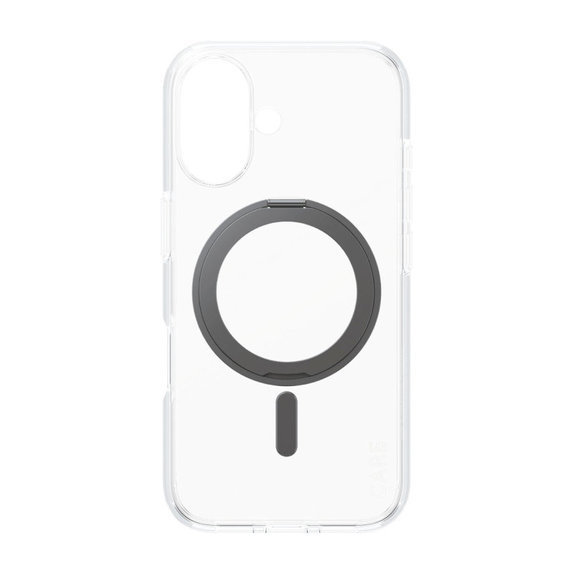 Kickstand tok MagSafe támogatással iPhone 16 készülékhez, Fekete, CARE