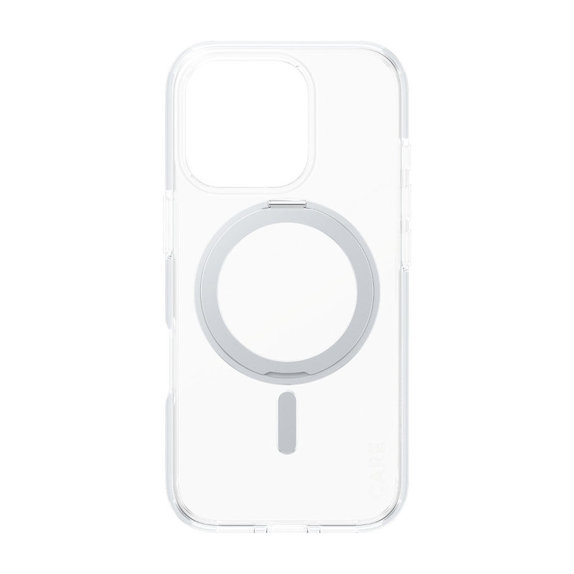 Kickstand tok MagSafe támogatással iPhone 16 Pro készülékhez, Ezüst, CARE