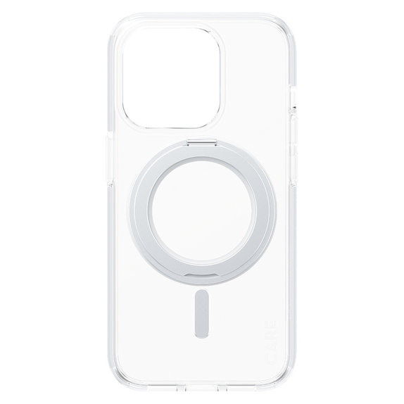 Tok Kickstand MagSAFE by PanzerGlass-fel iPhone 15 Pro készülékhez, Ezüst, PanzerGlass
