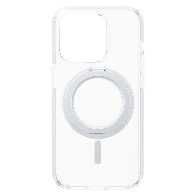 Tok Kickstand MagSAFE by PanzerGlass-fel iPhone 15 Pro készülékhez, Ezüst, PanzerGlass