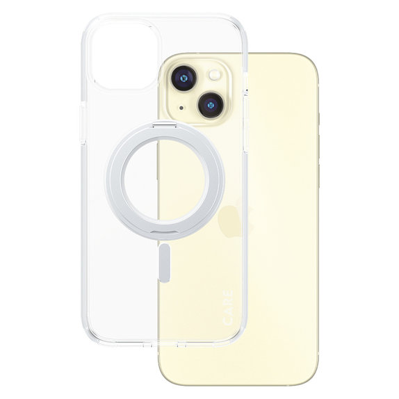 Tok Kickstand MagSAFE by PanzerGlass-fel iPhone 15 Pro Max készülékhez, Ezüst, PanzerGlass