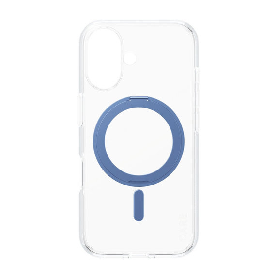 Kickstand tok MagSafe támogatással iPhone 16 készülékhez, Kék, CARE