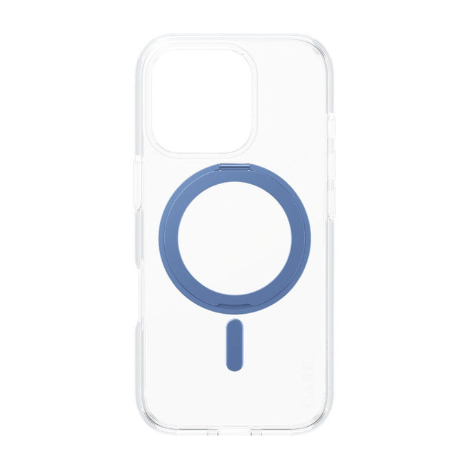 Kickstand tok MagSafe támogatással iPhone 16 Pro készülékhez, Kék, CARE