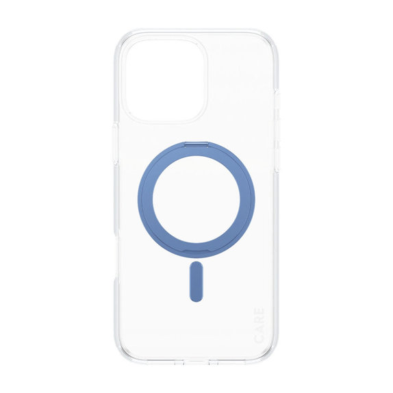 Kickstand tok MagSafe támogatással iPhone 16 Pro Max készülékhez, Kék, CARE