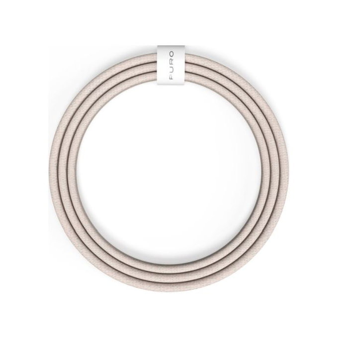 PURO - USB-C Kábel / USB-C, 60W, Fabrik FABK4, 1,5 m, sandshell