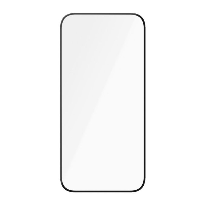 Edzett üveg UWF Ceramic applikátorral iPhone 15 készülékhez, Fekete, PanzerGlass