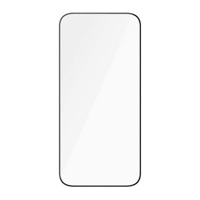 Edzett üveg UWF Ceramic applikátorral iPhone 15 Pro készülékhez, Fekete, PanzerGlass