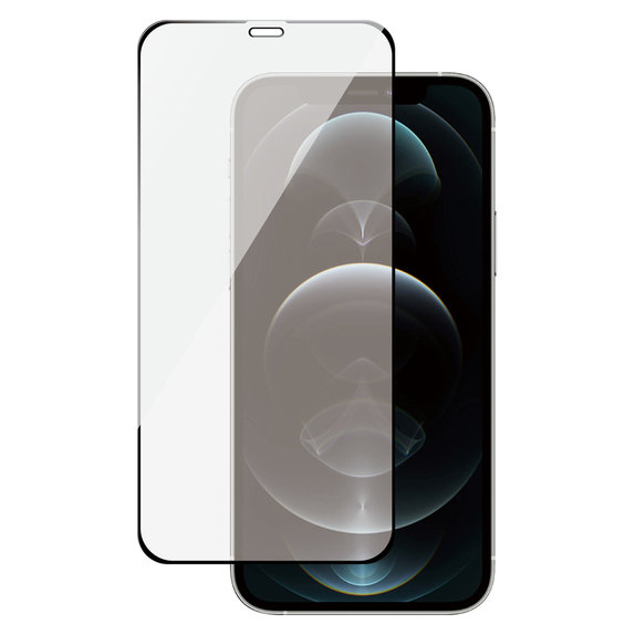 Edzett üveg Case Friendly iPhone 12 Pro/12 készülékhez, Fekete, SAFE by PanzerGlass