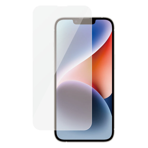 Edzett üveg Case Friendly iPhone 16e/14/13 Pro/13 készülékhez, Fekete, SAFE