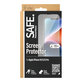 Edzett üveg Case Friendly iPhone 16e/14/13 Pro/13 készülékhez, Fekete, SAFE