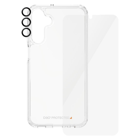 Bundle Hoops + Edzett üveg UWF + Hard Case D3O Samsung Galaxy A15/A15 5G készülékhez, PanzerGlass