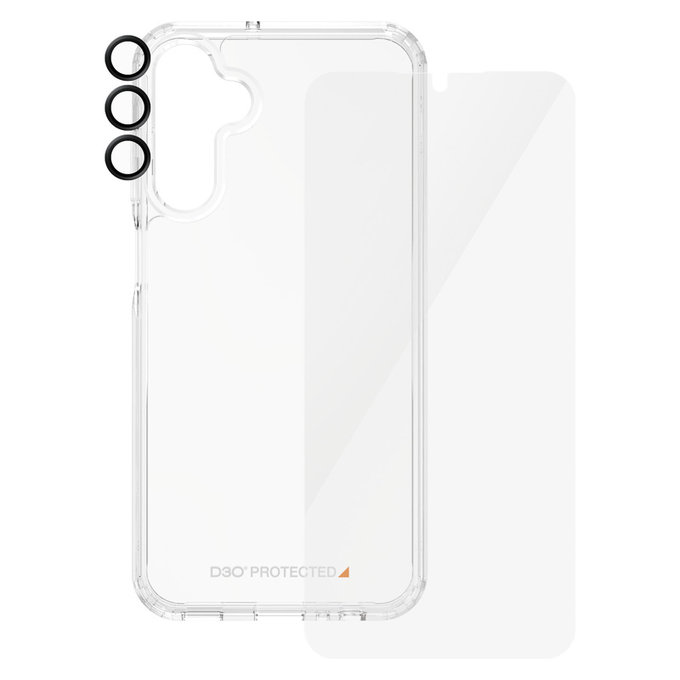 Bundle Hoops + Edzett üveg UWF + Hard Case D3O Samsung Galaxy A15/A15 5G készülékhez, PanzerGlass