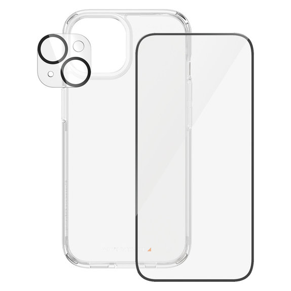 Bundle PicturePerfect + Edzett üveg UWF + Hard Case D3O iPhone 15 készülékhez, PanzerGlass