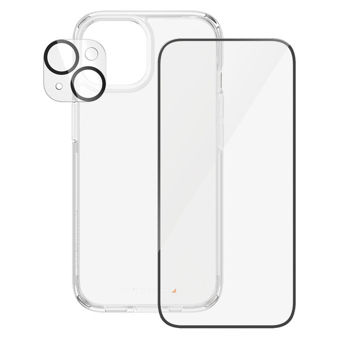 Bundle PicturePerfect + Edzett üveg UWF + Hard Case D3O iPhone 15 készülékhez, PanzerGlass