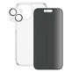 Bundle PicturePerfect + Edzett üveg UWF Privacy + Hard Case D3O iPhone 15 készülékhez, PanzerGlass