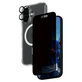 Bundle Hoops + UWF Privacy edzett üveg + Hard Case iPhone 16 készülékhez, PanzerGlass