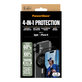 Bundle Hoops + UWF edzett üveg + Hard Case + Magnetic Ring Mount iPhone 16 készülékhez, PanzerGlass
