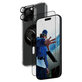 Bundle Hoops + UWF edzett üveg + Hard Case + Magnetic Ring Mount iPhone 16 Pro Max készülékhez, PanzerGlass