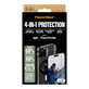 Bundle Hoops + UWF edzett üveg + Hard Case + Magnetic Ring Mount iPhone 16 Pro Max készülékhez, PanzerGlass