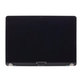Apple MacBook Air 13" M3 A3113 (2024) - LCD Kijelző + Előlapi Üveg + Fedőlap (Midnight) Refurbished