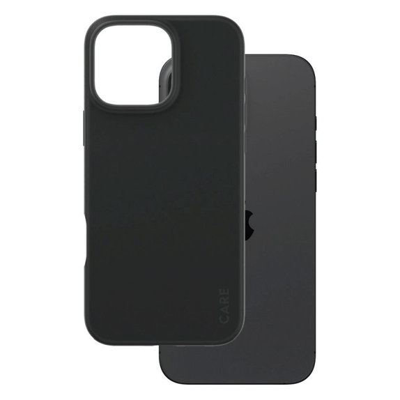 Fearlessly tok iPhone 16 Pro Max készülékhez, Fekete, CARE