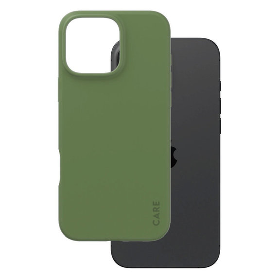 Fearlessly tok iPhone 16 Pro Max készülékhez, Zöld, CARE