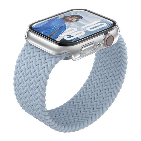 Edzett üveg Full Body Slim Apple Watch 11/10 42 mm készülékhez, Átlátszó, PanzerGlass