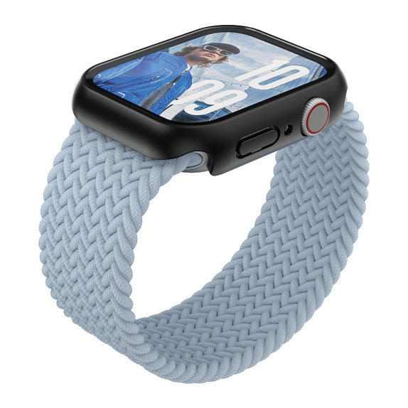 Edzett üveg Full Body Slim Apple Watch 11/10 46 mm készülékhez, Fekete, PanzerGlass