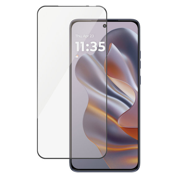 Edzett üveg UWF Motorola Edge 50 Neo készülékhez, Fekete, PanzerGlass