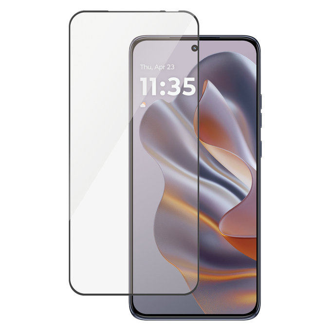 Edzett üveg UWF Motorola Edge 50 Neo készülékhez, Fekete, PanzerGlass