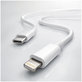 FixPremium - Kábel Lightning/USB-C, 1.5m, fehér