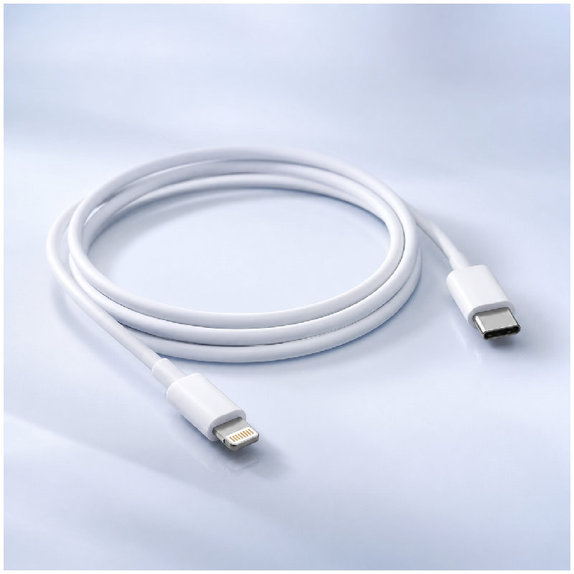 FixPremium - Kábel Lightning/USB-C, 1.5m, fehér