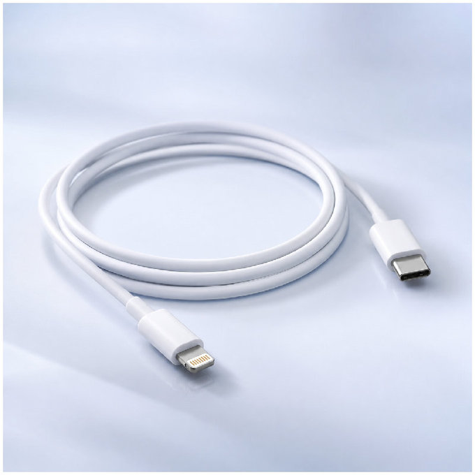 FixPremium - Kábel Lightning/USB-C, 1.5m, fehér