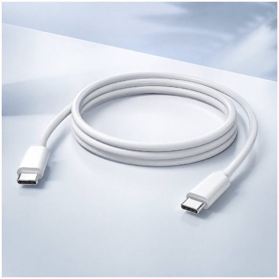 FixPremium - Kábel USB-C/USB-C, 1.5m, fehér