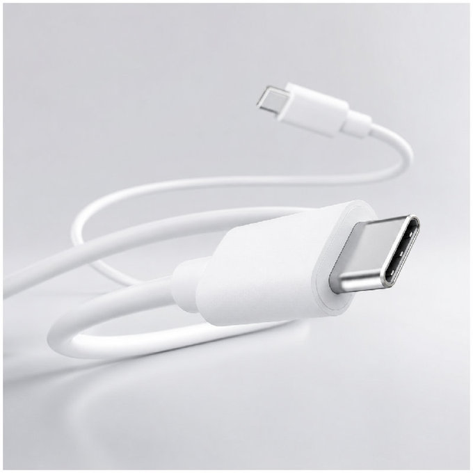 FixPremium - Kábel USB-C/USB-C, 1.5m, fehér