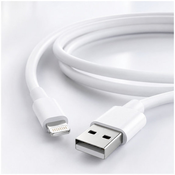 FixPremium - Kábel Lightning/USB, 1.5m, fehér
