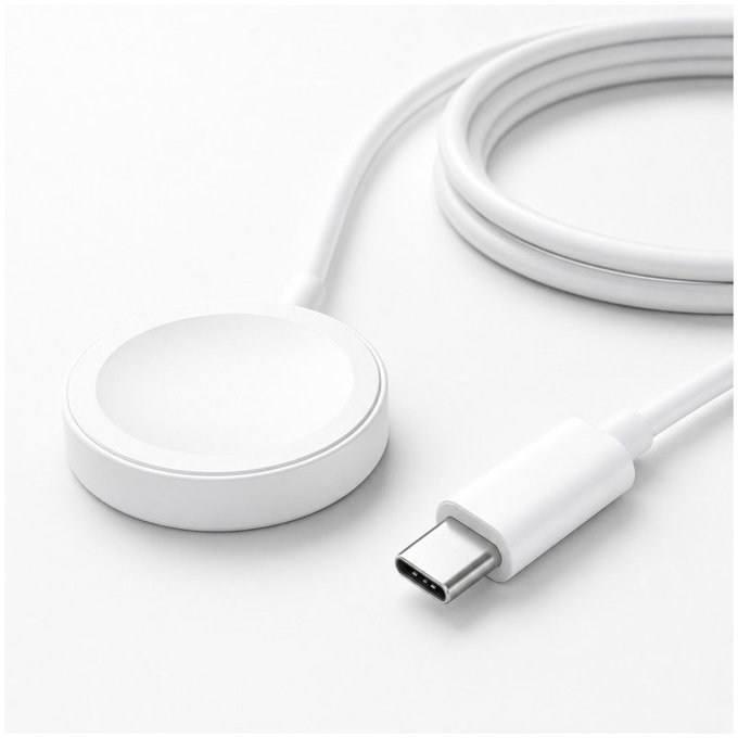 FixPremium - Kábel Watch/USB-C, 1.5m, fehér